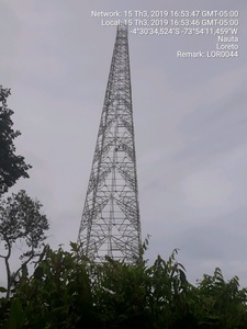 Línea de transmisión de acero angular de 500kv, línea de transmisión eléctrica autoportante - Product Image 3