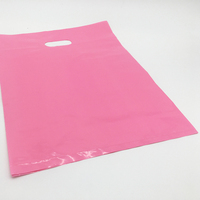Sac de transport en plastique de vêtements de conception d'impression personnalisée/sac en plastique d'emballage de vêtements de poignée en ldpe personnalisée/sh avec Logo