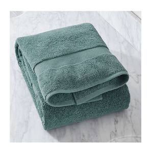 Ensemble serviette en coton véritable, couleur personnalisée, 100%, prix bas - Product Image 5