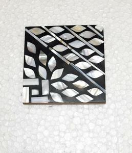 Style arabe personnaliser vadrouille incrustation thé sous-verre tapis et tampons vaisselle décoration de Table sous-verre en résine personnalisé marbre sous-verres tapis - Product Image 4