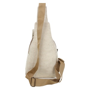 Mochila de Hombro Unisex 2022 con Diseño Geométrico Bohemio Multicolor, Tejida a Mano con Algodón Grueso, Cierre de Botón, Ideal para la Escuela - Product Image 4