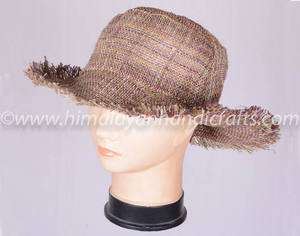 Chapeau de pêcheur à franges à bord métallique HSH 0023 F - Product Image 3