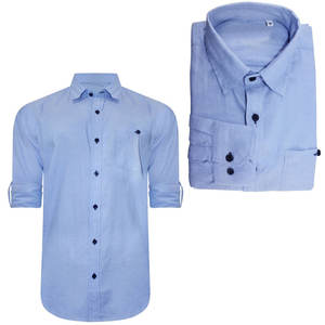 เสื้อเชิ้ตแขนยาวทรงสลิมฟิตสำหรับผู้ชายผ้าฝ้าย5% 95% GAF 1/6 OEM - Product Image 3