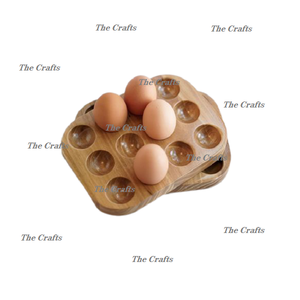 Classic Design <b>Wooden</b> Eggs Tray <b>For</b> Home Hotel And Restaurant Kitchenware Storage Eggs Tray At Bestest Prices - Product Image 6