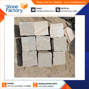 Top Selling Products <b>Sandstone</b> Look Raj Green Cobble <b>Sandstone</b> at Competitive Price From Indian Supplier - Product Image 4