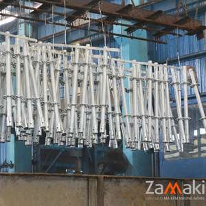 Construction en acier ringlock système d'échafaudage accessoires verticales poteaux de Vietnam V-Revêtement de haute qualité - Product Image 5