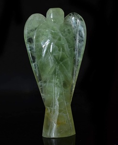 Ange en Fluorite verte naturelle, taille 2 pouces, cristal de guérison naturel, Chakra Reiki - Product Image 4