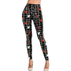 2021 Newest Hot Sale High Waist Sublimation Printing Leggings Yoga Pants for Women - Product Image 5