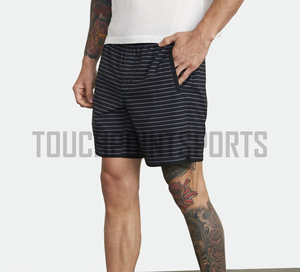 Maillot de bain pour hommes, maillot de bain solide, short de plage d'été avec poches, séchage rapide pour hommes, course à pied - Product Image 3