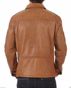 Hot Sale Latest Design <b>Men's</b> <b>Leather</b> Jacket Best Material Light Formal Work Style XL Size Wholesale for Winter Season - Product Image 6