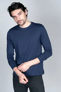 Pima-Camiseta de manga larga de algodón, fabricante, proveedor de la India - Product Image 2