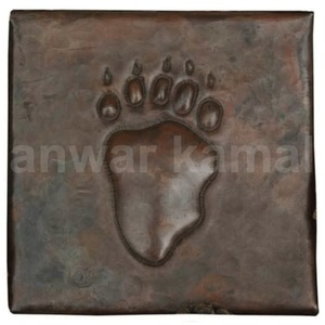 การออกแบบเท้าทองแดงโบราณด้วยค้อนสำหรับห้องวาดภาพในห้องนอนและห้องน้ำ - Product Image 2