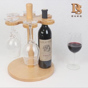 Estante <span class=keywords><strong>de</strong></span> <span class=keywords><strong>vino</strong></span> tinto <span class=keywords><strong>de</strong></span> <span class=keywords><strong>4</strong></span> <span class=keywords><strong>botellas</strong></span> <span class=keywords><strong>de</strong></span> estilo clásico, <span class=keywords><strong>Enfriador</strong></span> <span class=keywords><strong>de</strong></span> <span class=keywords><strong>vino</strong></span> <span class=keywords><strong>de</strong></span> Picnic <span class=keywords><strong>de</strong></span> madera para cocina para acampar y soporte para <span class=keywords><strong>botellas</strong></span> <span class=keywords><strong>de</strong></span> <span class=keywords><strong>vino</strong></span> y vasos - Product Image 4