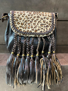 Sac à bandoulière en cuir pour femmes, pochette élégante à la mode, avec imprimé d'animaux, - Product Image 5