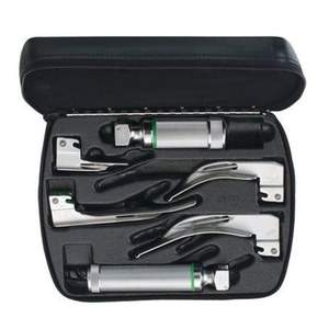 Laryngoscope Ensemble Fiber Optique avec Macintosh Laryngoscope Lames - Product Image 2