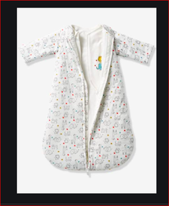 Sac de couchage pour bébé en coton biologique certifié GOTS Tissu de mousseline respirant Motif imprimé pour nouveau-nés Utilisation en extérieur Literie pour enfants - Product Image 2