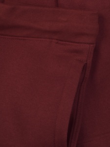 Short de survêtement en coton de qualité supérieure pour homme Jogging en molleton athlétique de coupe classique avec cordon de serrage Motif solide - Product Image 6