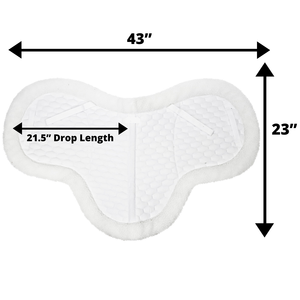 Horse Riding Equipment - <b>Saddle</b> Pads With Fur - <b>Saddle</b> Pad, Horse Equipment - New Design, Customizable - Product Image 6