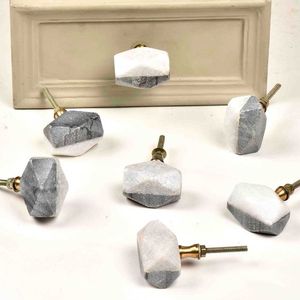 Venta al por mayor perilla de cerámica decorativa hecha a mano perillas de puerta de armario de cocina tiradores de armario de cocina - Product Image 1