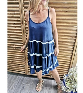 Robe Spaghetti en rayonne pour femmes, vêtements d'été, tendance, - Product Image 3