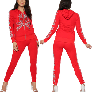 OEM 2026 Vente en gros Mode Femme Ensemble deux pièces décontracté imprimé simple pour l'exercice et le yoga - Product Image 4