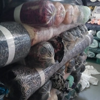 Raschel stock lote tela muchos colores y estilo hecho en Corea
