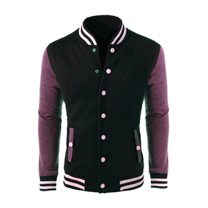 Vintage New Fashionable <b>Men's</b> College Lettermen <b>Jacket</b> Breathable Wool <b>Long</b> XL Size 2 Color Low MOQ Cheap Price for Winter - Product Image 6