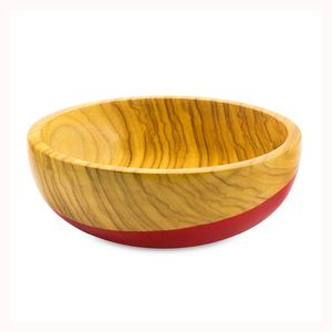 Bol à fruits en bois, bol à soupe design attrayant, utilisation en restauration hôtelière, bol en bois multifonctionnel, accessoires - Product Image 1