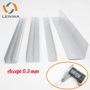 LENWA 알루미늄 공장 6063 압출 얇은 알루미늄 단면도 인도 시장