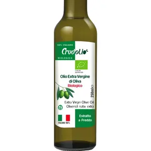 De alta calidad de aceite de oliva virgen Extra y aceite de oliva virgen Extra orgánico hecho en Italia, 250ml | Vegano | Aceite de Oliva | Aceite sin Gluten | Prensado en frío