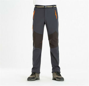 Pantalones de Trekking ligeros para hombre y mujer, pantalón de senderismo Convertible, elástico, con carcasa blanda, para construcción - Product Image 3