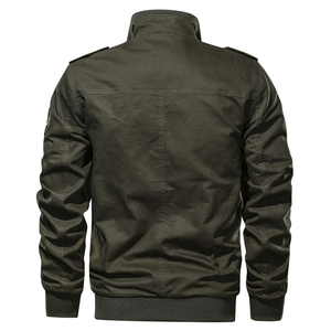 Men's <b>Winter</b> Bomber <b>Jacket</b> Stand Collar Customizable Private Label Your Own Logo Waterproof & Windproof OEM Service New - Product Image 5