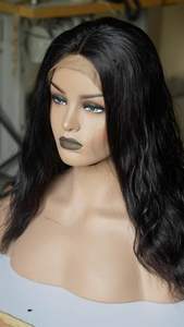 Perruques de dentelle avant droites en os 100% cheveux de vison haute densité 180 perruques cheveux naturels I conseils pour les femmes noires Extension de cheveux bruts - Product Image 6