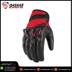 Full Finger Custom Logo Leather Breathable Touchscreen Sports-Driven Motorbike Motorcycle Racing Riding <b>Gloves</b> - Product Image 3