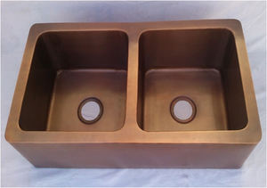 Cobre lavabo con martillado efecto cobre lavabo - Product Image 2