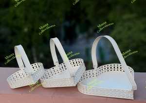 ตะกร้าเหล็กสีทองสำหรับเทศกาลคริสต์มาสตะกร้าของขวัญแฟนซีแบบพับได้ออกแบบโลโก้ได้ตามต้องการ - Product Image 6