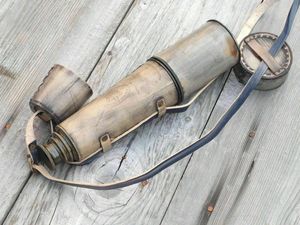 Maritime Marine CHMN10008 Télescope en laiton Spyglass Armure en métal poli avec revêtement en cuir - Product Image 5
