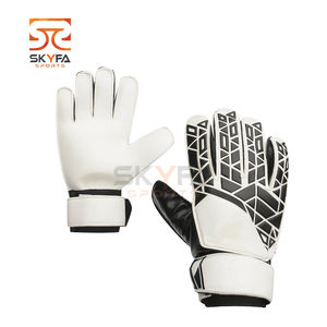 Gants de gardien de but de sport en latex de caoutchouc avec logo personnalisé de haute qualité gants de gardien de but professionnels jeunes adultes pour le football de football - Product Image 1