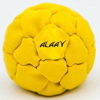 Juguete deportivo Hacky Sack de gamuza sintética llena de arena de PU de alta calidad con logotipo personalizable