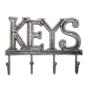 Perchero de 4 ganchos para colgar sobre la puerta, para ropa, bolsos, abrigos, toallas y sombreros, con textura en relieve, nuevo diseño - Product Image 4
