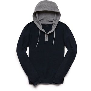 OEM Export Quality New Design Mens Hooded <b>Fleece</b> <b>Jacket</b> Polyester/Cotton Anti-Wrinkle <b>Lined</b> Pullover Autumn Fashionable Item - Product Image 1