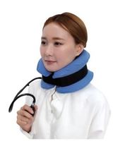Oreiller de massage pour le cou, dispositif de traction cervicale, orthopédique, chiropratique, contrôle manuel filaire, différentes tailles, usage domestique