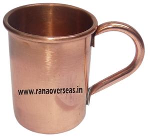 Moscow Mule Cylindrical Copper <b>Mug</b> With Handle for Home Office Gift Birthday and Christmas - Product Image 2