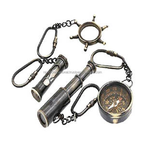 Porte-clés nautique en laiton télescope porte-clés nautique - Product Image 6