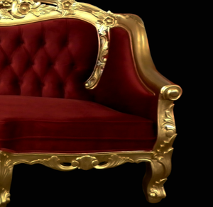 Romeo — ensemble de salon classique 3 places, mobilier en acajou, Reproduction Antique, indonésien - Product Image 6