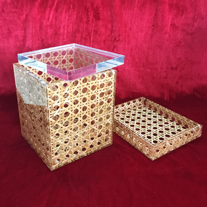 Estante de exhibición acrílico transparente cubo Premium personalizado al por mayor compartimentos nuevo tipo caja de exhibición de producto premium - Product Image 2