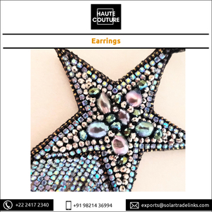 Diseño único, joyería de moda más vendida, bordado a mano, estrella, estilo arcoíris, pendientes hechos a mano para mujer - Product Image 3