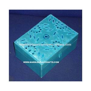 Zari Embroidery <b>Wedding</b> Invitation Cum <b>Gift</b> <b>Box</b> - Product Image 1