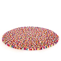 Tapis en feutre de laine népalaise de qualité supérieure, faits à la main, écologiques, antimicrobiens, adaptés aux animaux domestiques, antidérapants, à poils moyens, pour la maison et les hôtels