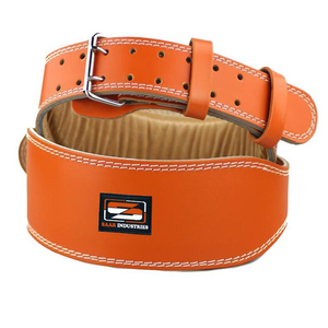 เข็มขัดหนังวัวสำหรับยิมยกน้ำหนักอุปกรณ์ความปลอดภัยสำหรับฟิตเนสยกน้ำหนักออกใหม่ - Product Image 3